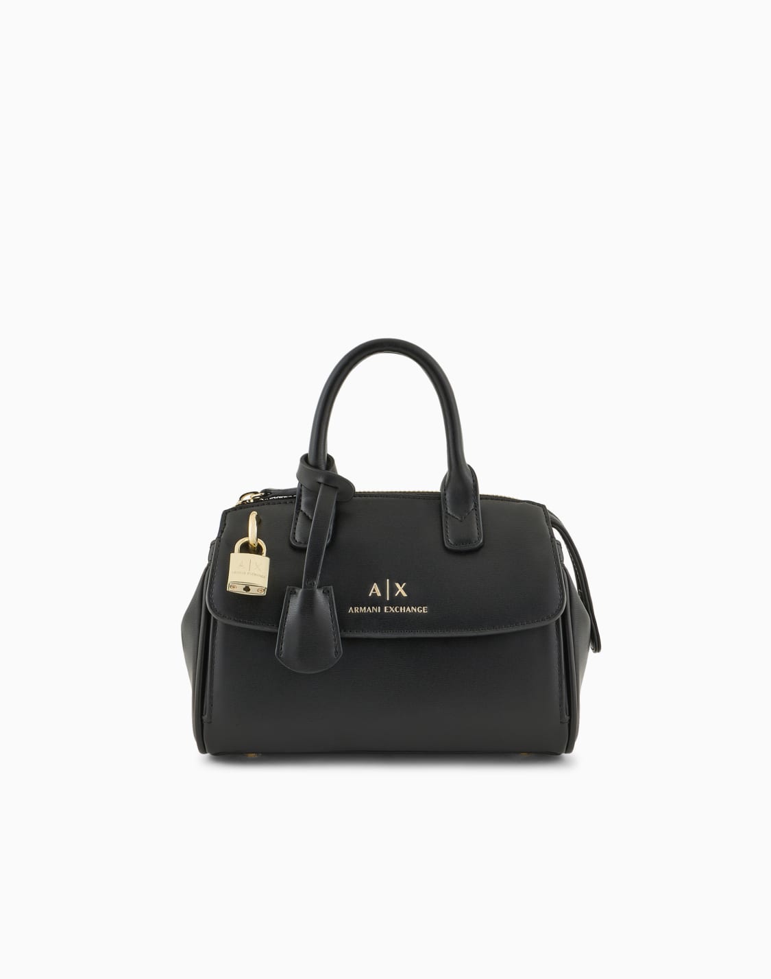 axロゴ-ミニバッグ-ブラック--armani-exchange