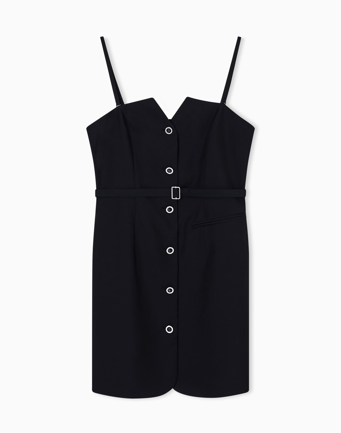 short-dresses-black--armani-exchange