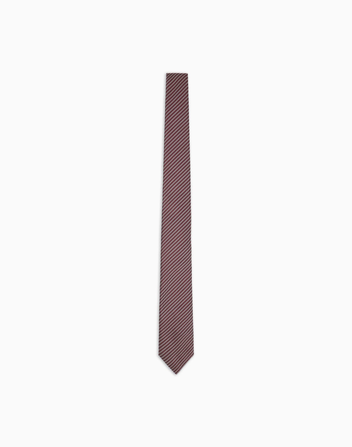 pure-silk-tie-with-geometric-jacquard-motif-burgundy--giorgio-armani