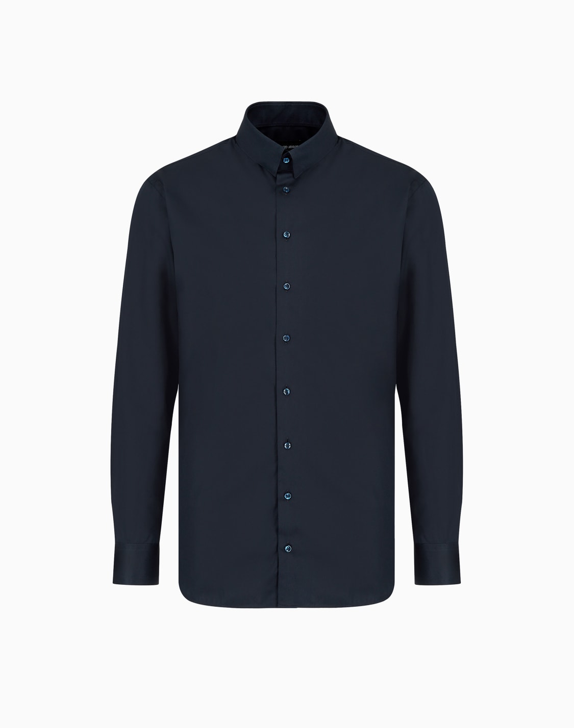 chemise-en-serg-de-coton-luxury-bleu-marine--giorgio-armani