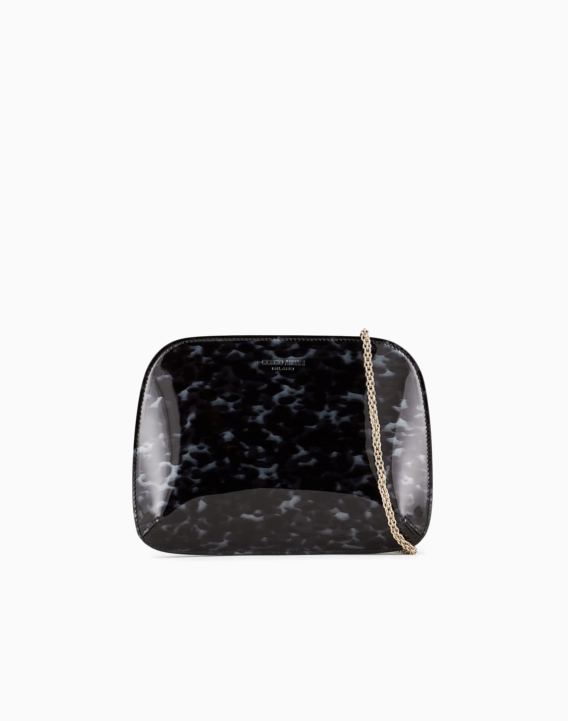 la-prima-clutch-with-a-tortoiseshell-print-ブラック--giorgio-armani