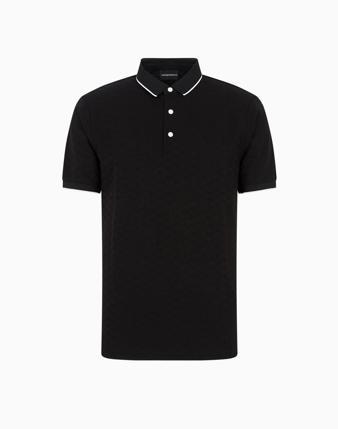 mercerised-jersey-polo-shirt-with-all-over-jacquard-eagle-black--emporio-armani