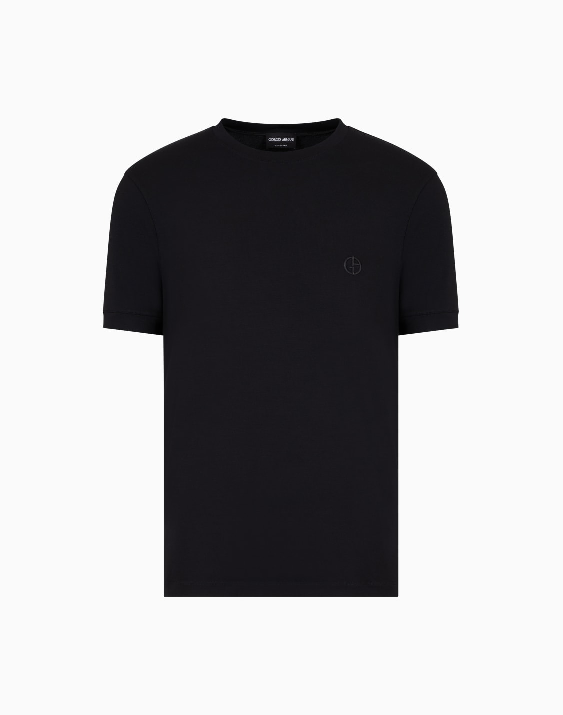 asv-stretch-viscose-jersey-jumper-with-crew-neck-and-short-sleeves-black--giorgio-armani