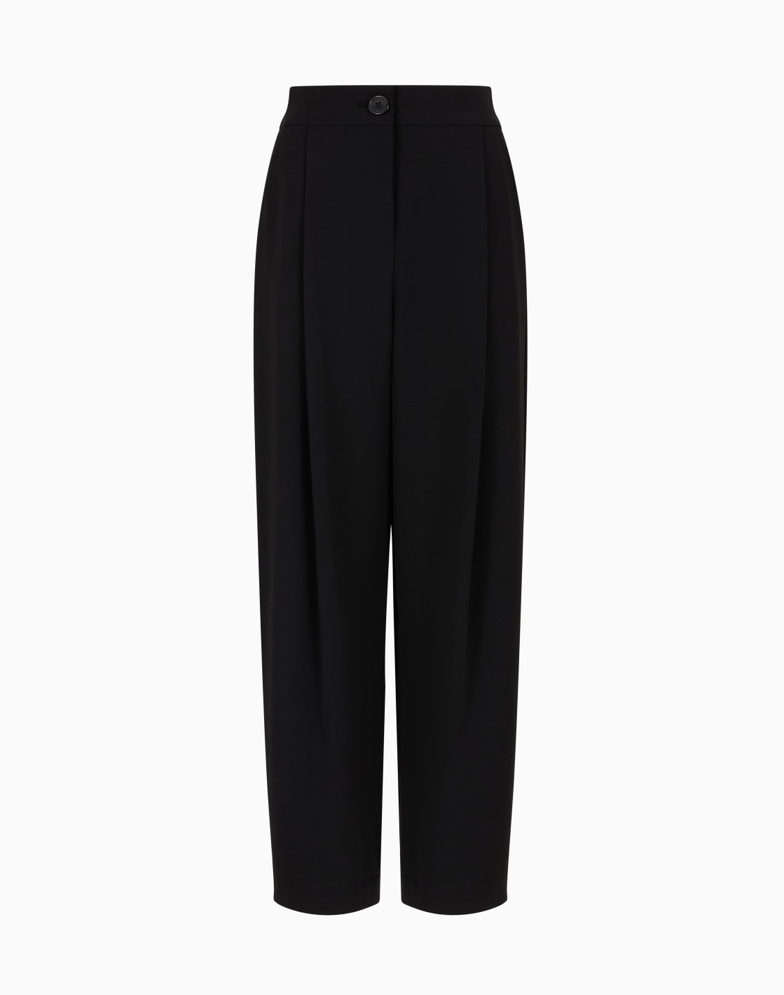 hose-mit-bundfalten-aus-asv-stoff-schwarz--armani-exchange