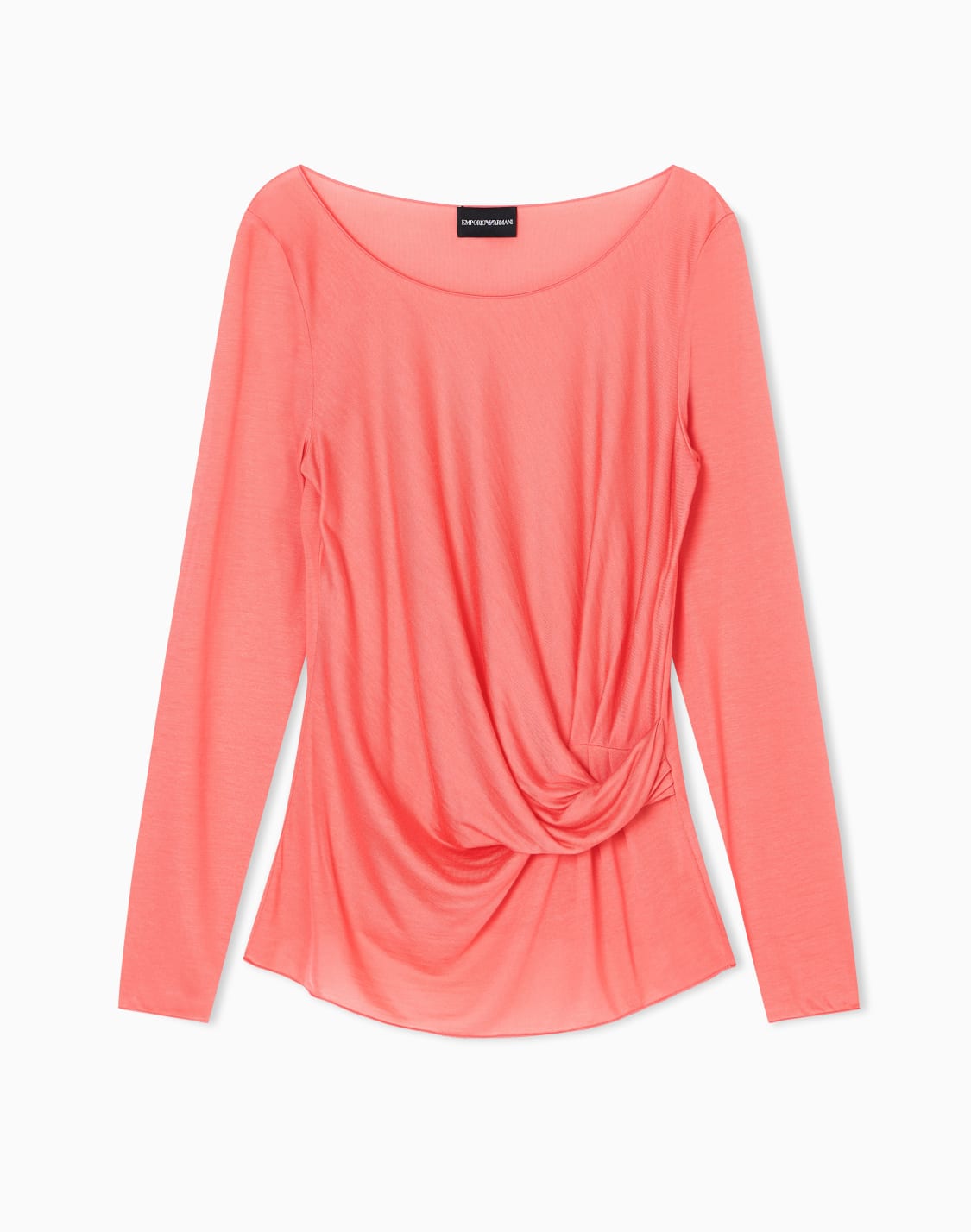 jersey-jumper-with-twist-red--emporio-armani