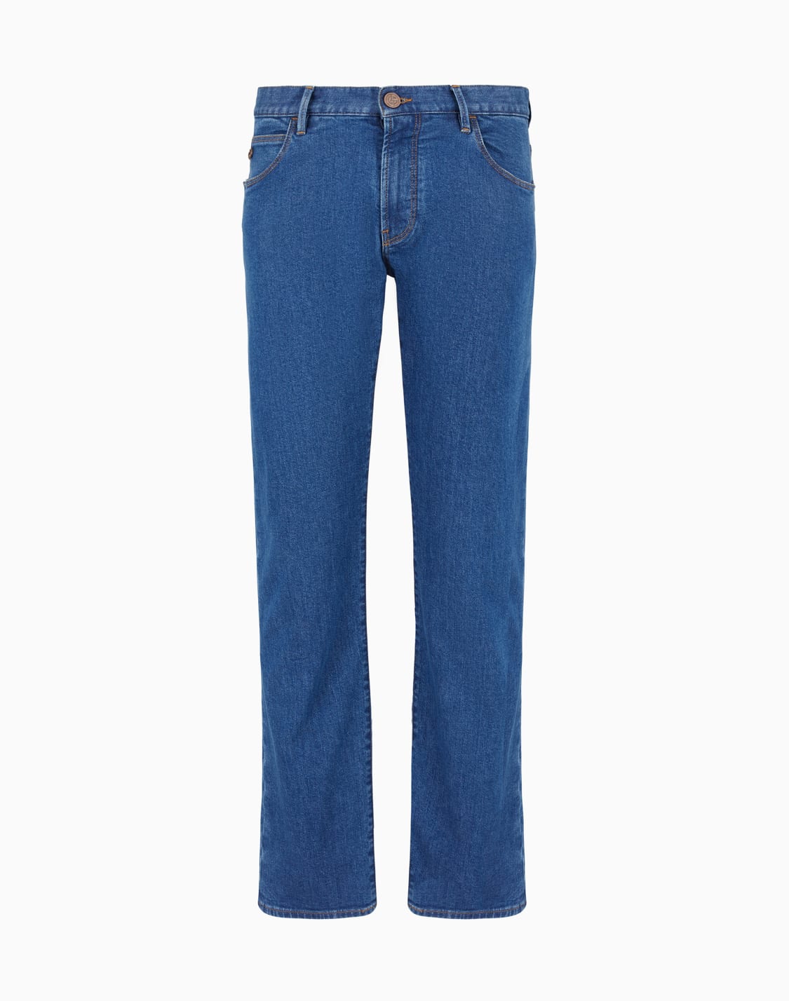 pantalones-cinco-bolsillos-regular-fit-de-denim-de-algodn-elstico-azul--giorgio-armani