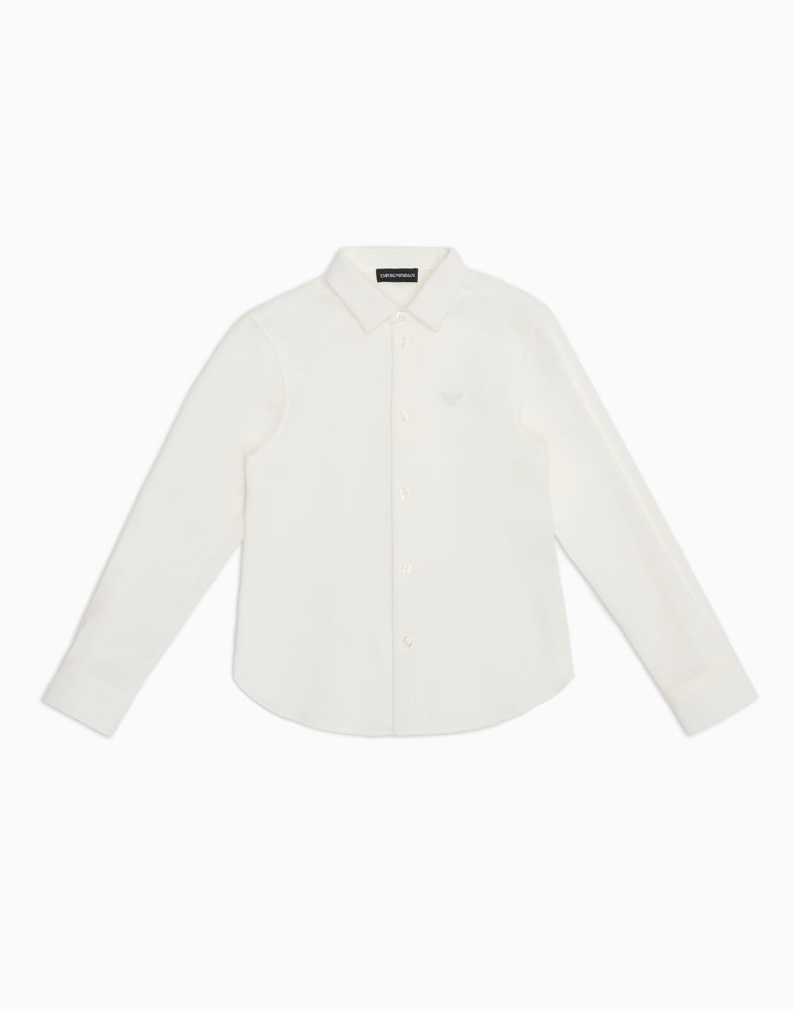camicia-in-piquet-con-ricamo-aquila-bianco--emporio-armani