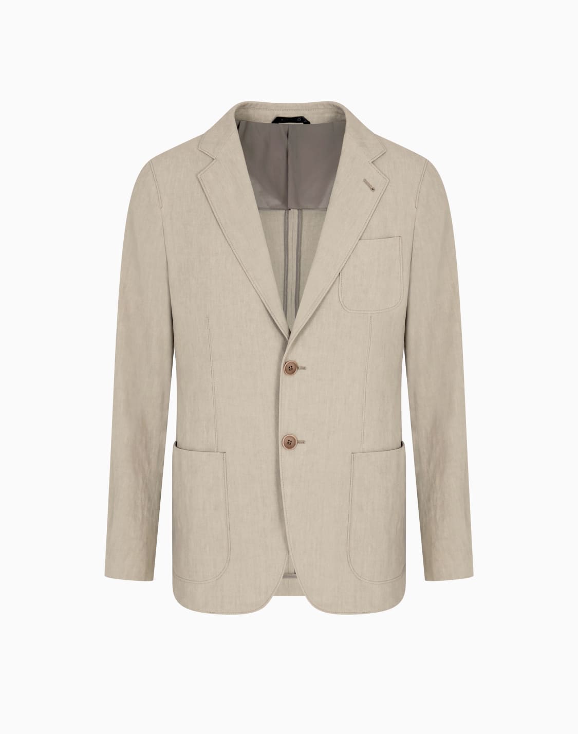 chaqueta-de-la-lnea-upton-de-abotonadura-sencilla-en-tela-de-lino-beige--giorgio-armani