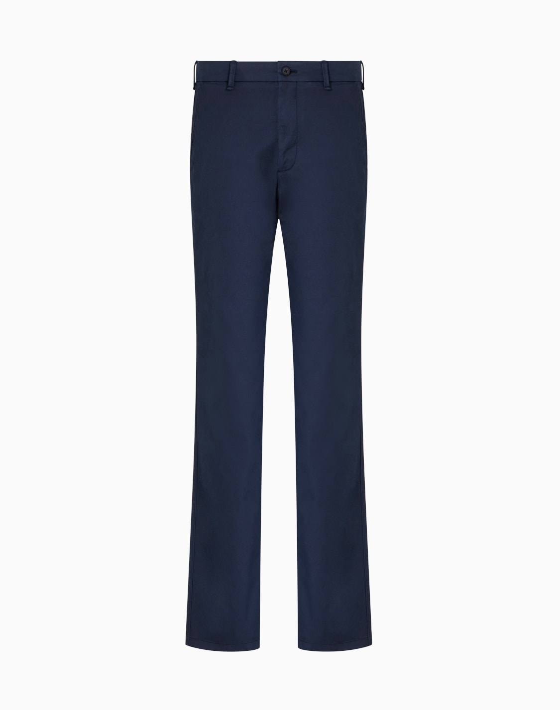 pantalon-sans-pince-en-gabardine-de-coton-stretch-bleu--giorgio-armani