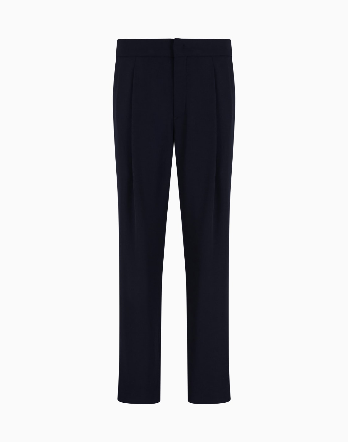 pantalones-de-una-pinza-en-crep-de-lana-azul-marino--giorgio-armani