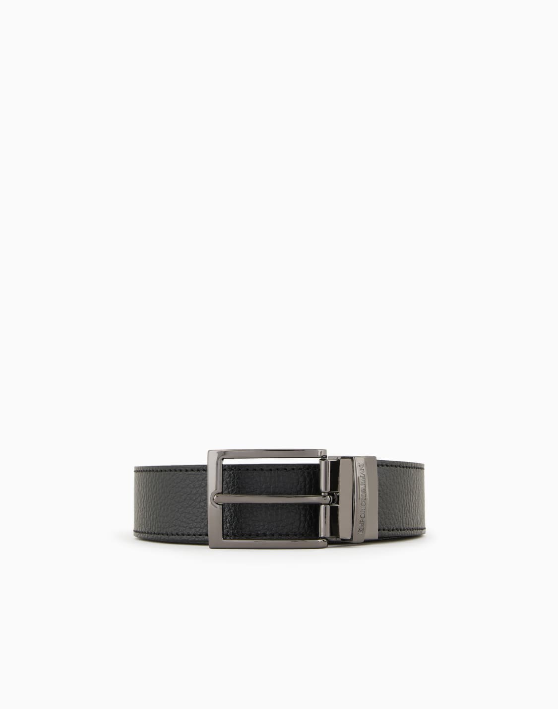 wendegrtel-aus-strukturiertem-leder-mit-print-schwarz--emporio-armani