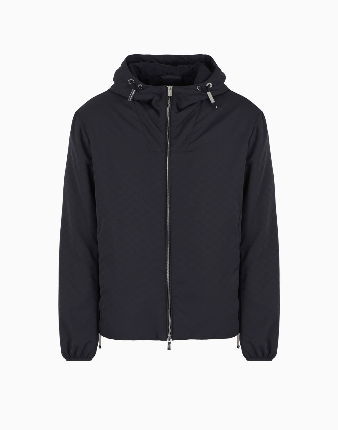 nylon-jacket-with-hood-and-zip-with-all-over-jacquard-eagle-navy-blue--emporio-armani