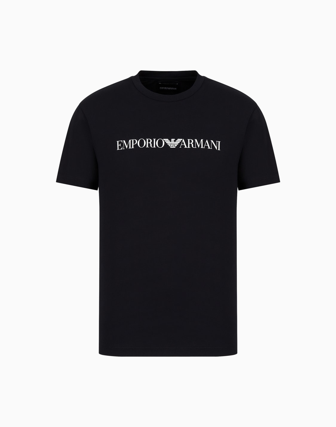 t-shirt-in-jersey-pima-con-stampa-logo-blu-navy--emporio-armani