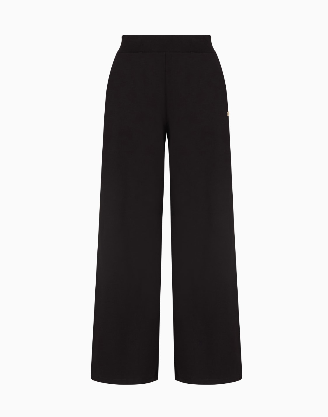 pantalones-amplios-de-algodn-elstico-core-lady-negro--ea7