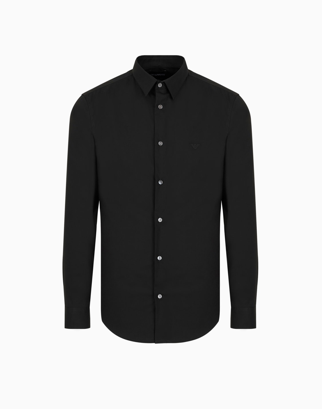 stretch-nylon-blend-shirt-black--emporio-armani