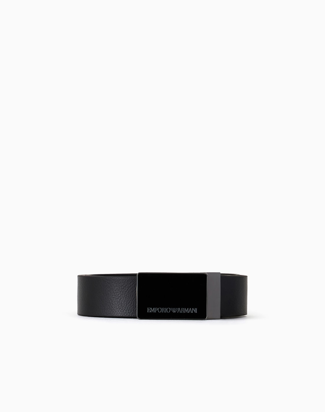 grtel-aus-genarbtem-leder-mit-plakette-schwarz--emporio-armani