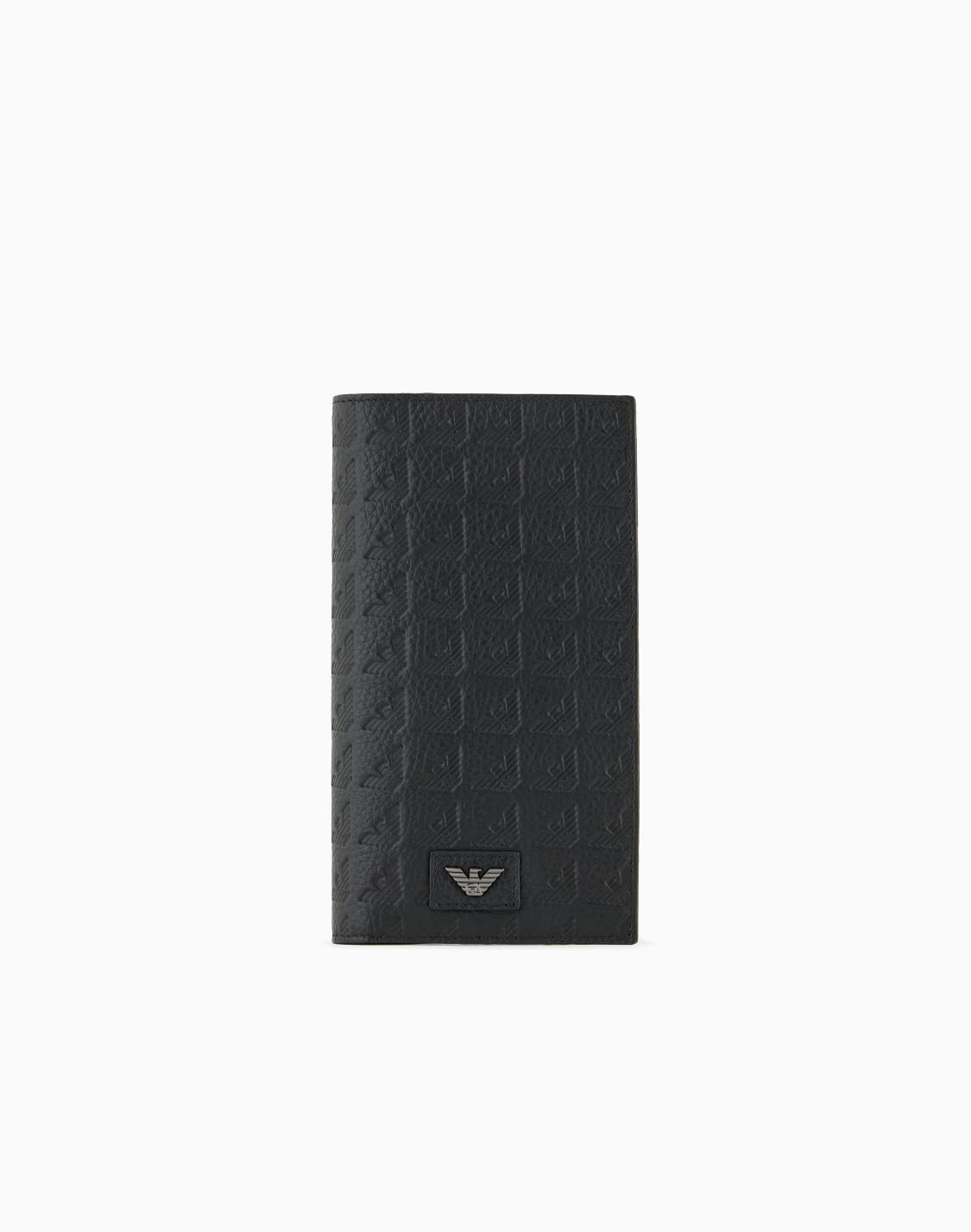 leather-large-currency-holder-with-all-over-embossed-eagle-black--emporio-armani