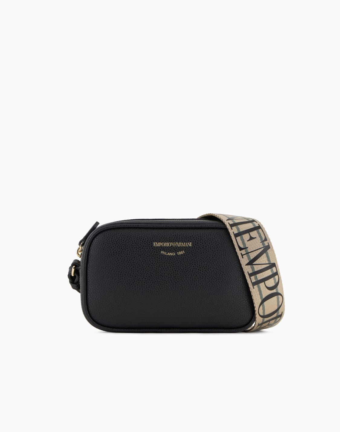 kameratasche-zum-umhngen-mit-hirsch-print-schwarz--emporio-armani