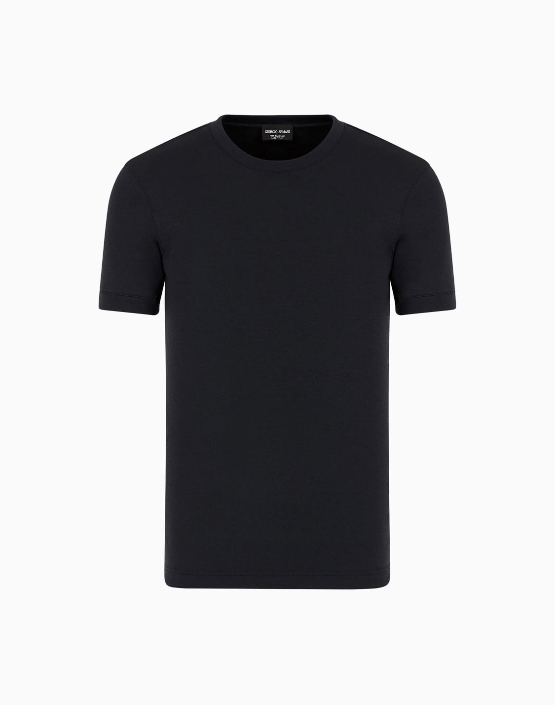 jersey-de-cuello-redondo-icon-de-interlock-de-cachemir-con-manga-corta-azul-marino--giorgio-armani