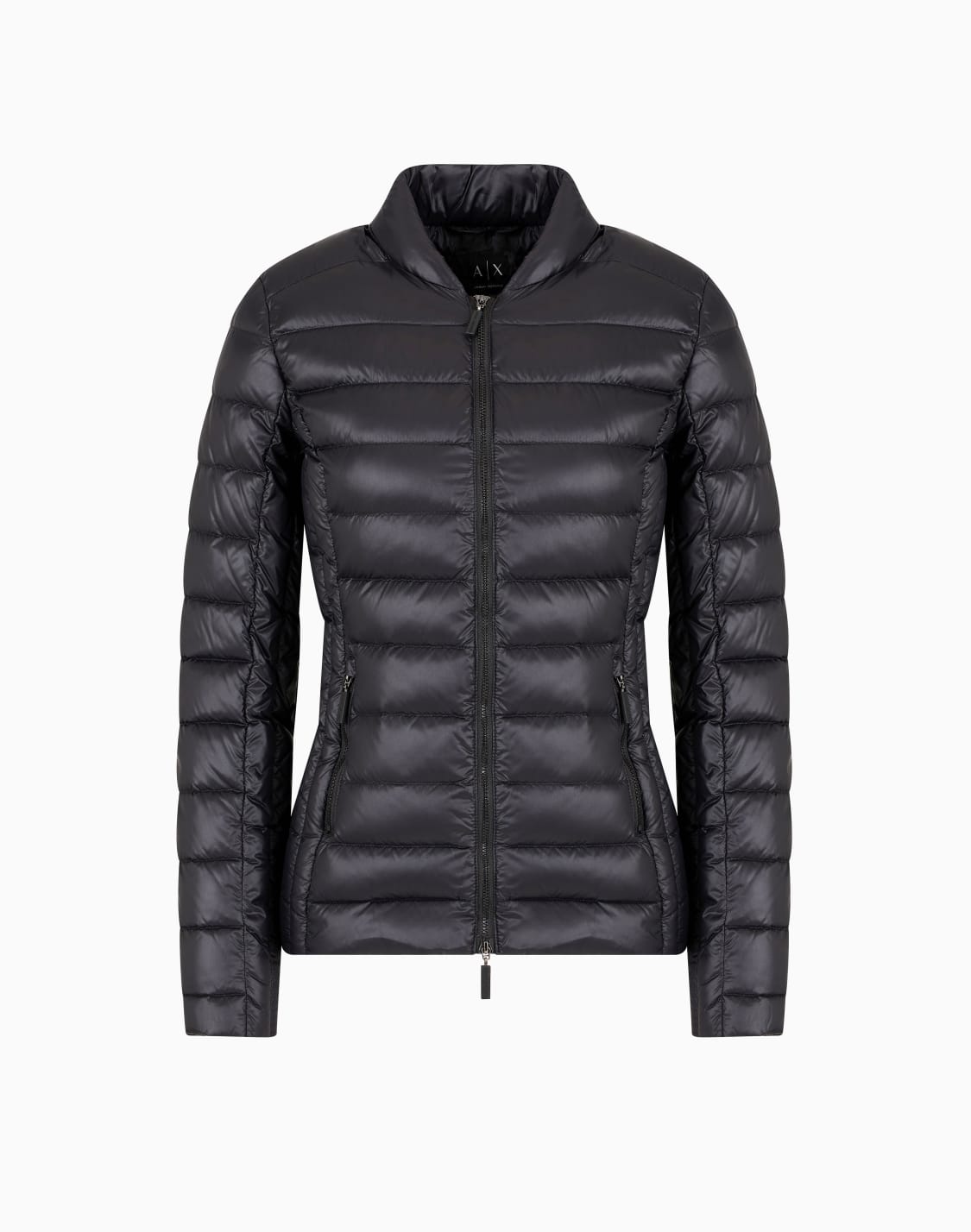ポケッタブル-ライトダウンブルゾン-ブラック--armani-exchange