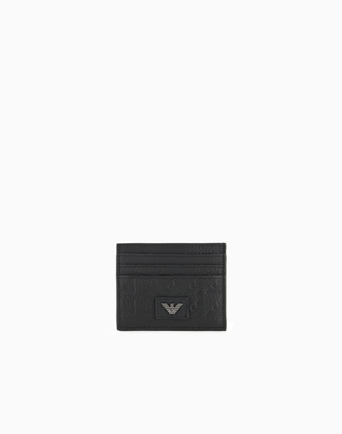 leather-card-holder-with-all-over-embossed-eagle-black--emporio-armani