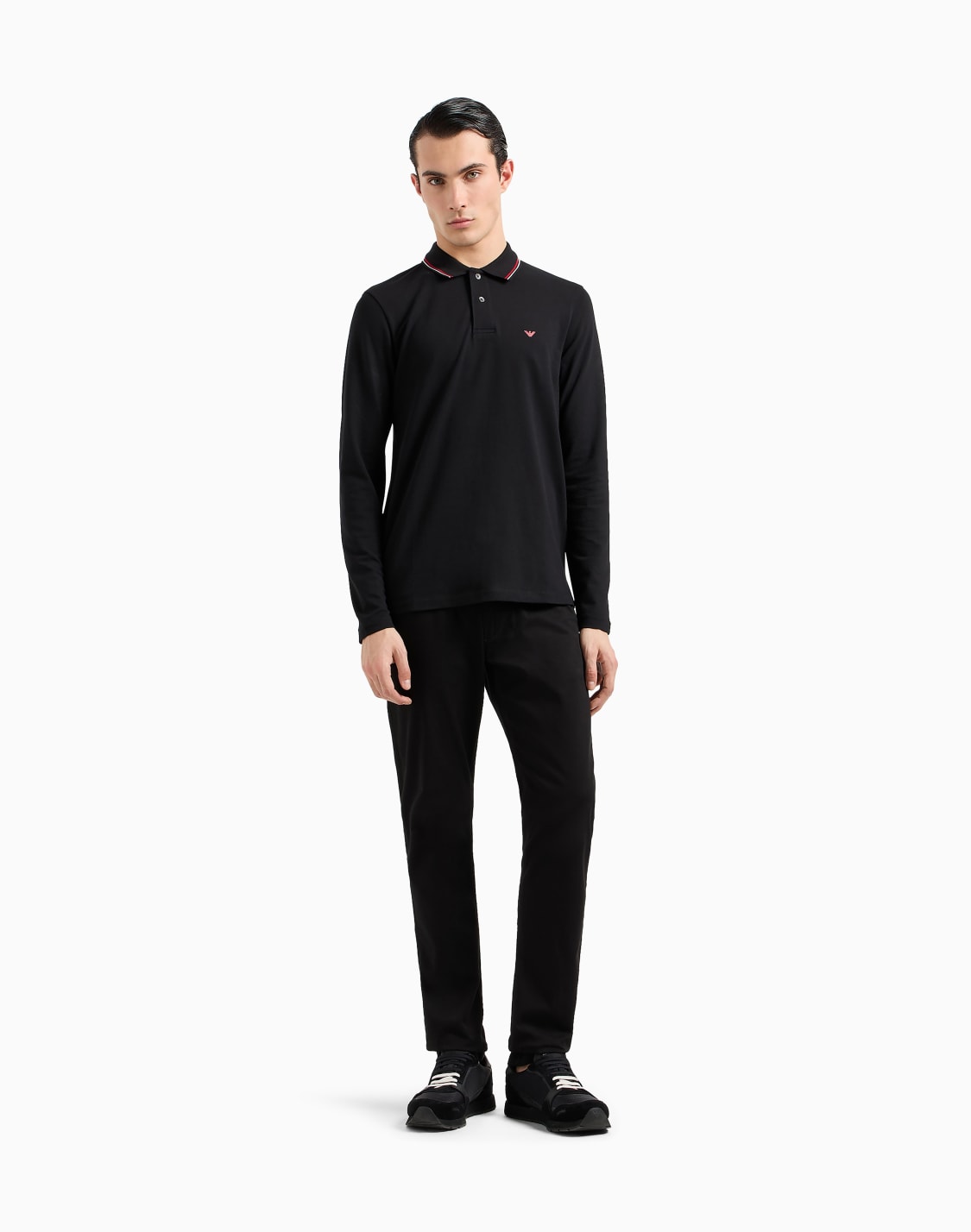 long-sleeved-stretch-piqu-polo-shirt-with-micro-eagle-embroidery-black--emporio-armani