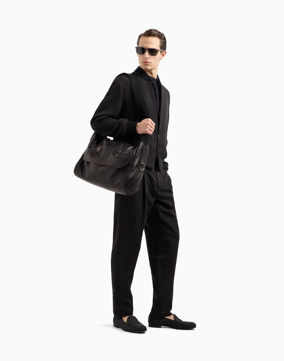 pure-cashmere-interlock-polo-shirt-black--giorgio-armani
