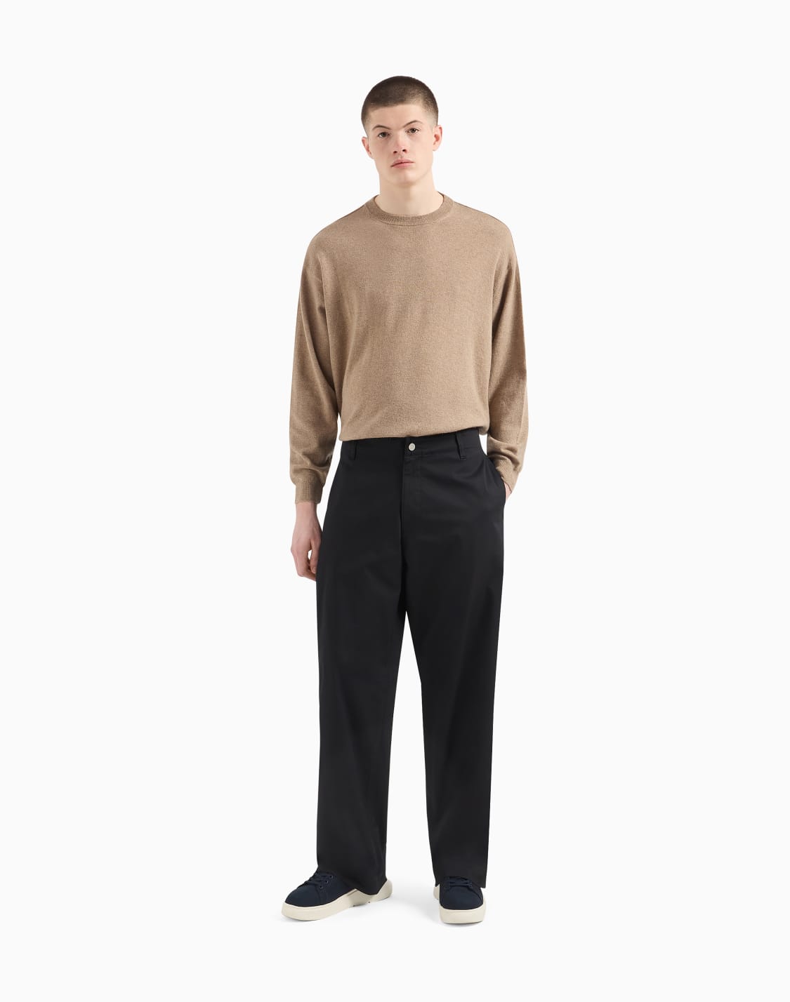 asv-organic-gabardine-chinos-black--emporio-armani