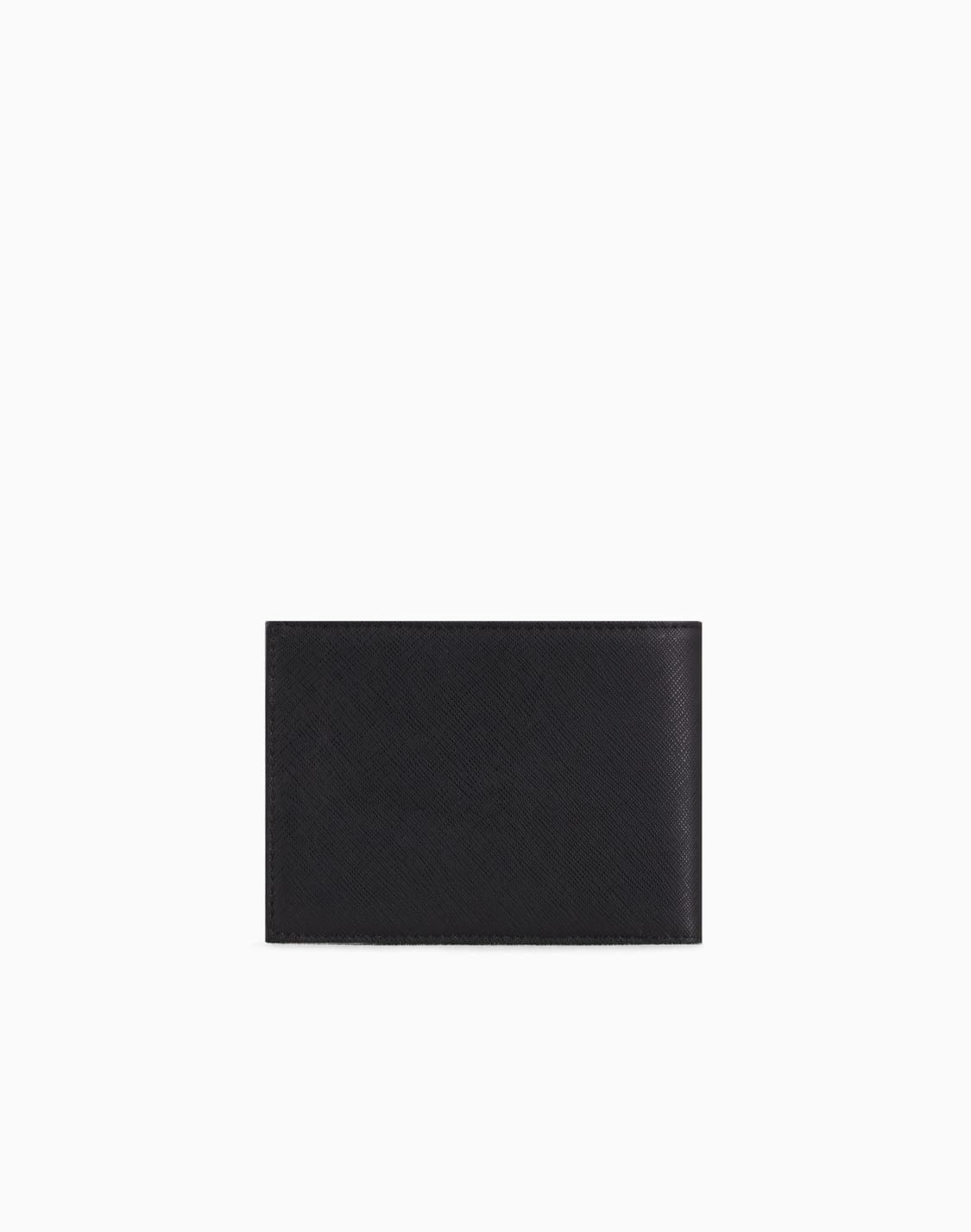 portafoglio-coin-pocket-in-pelle-rigenerata-saffiano-placchetta-aquila-asv-nero--emporio-armani