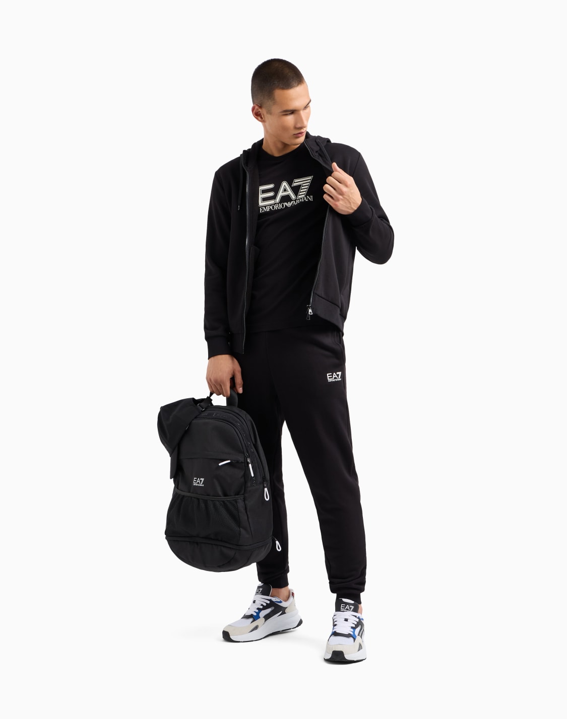 core-identity-cotton-blend-hooded-tracksuit-black--ea7