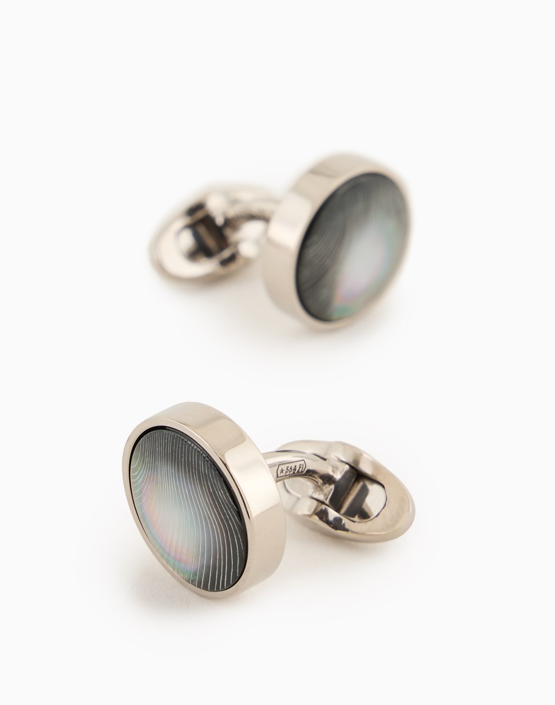 sterling-silver-and-mother-of-pearl-round-cufflinks-grey--giorgio-armani