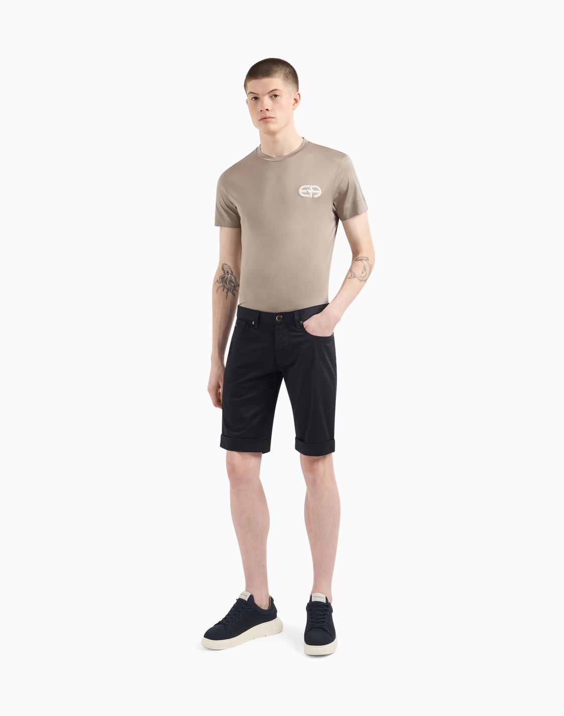 bermudas-de-cmodo-algodn-brillante-con-vuelta-en-el-bajo-azul--emporio-armani
