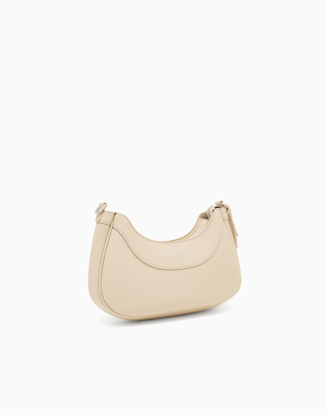 borsa-hobo-sagomata-beige--armani-exchange