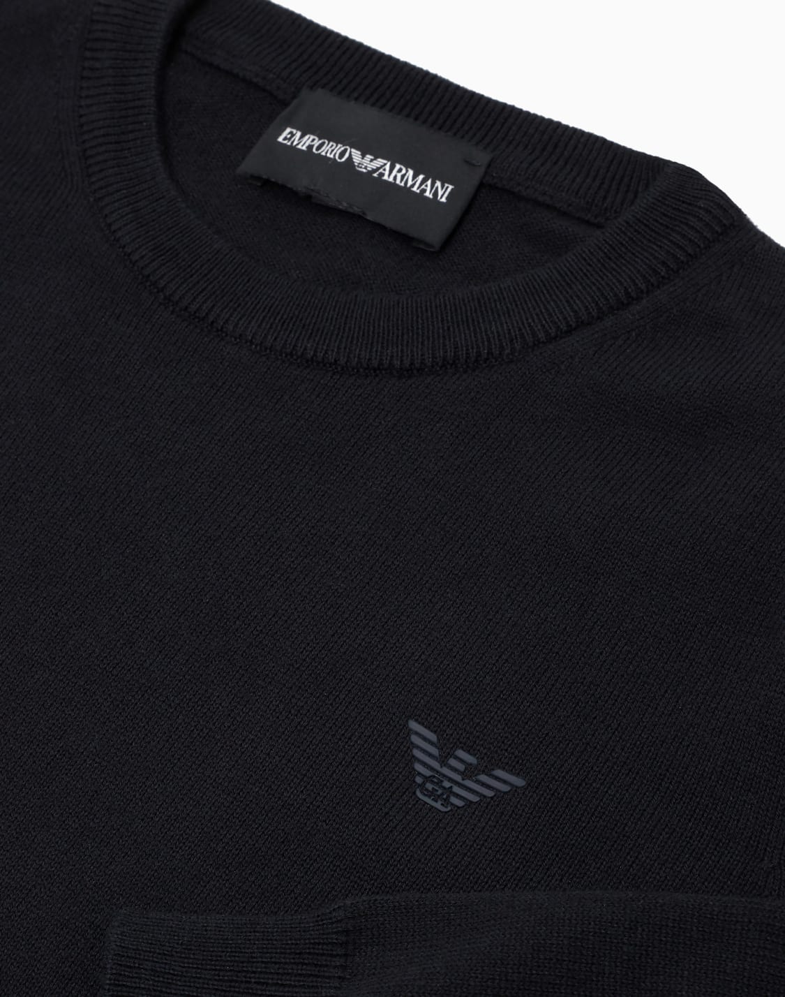 maglione-in-misto-lana-con-ricamo-micro-eagle-blu-navy--emporio-armani