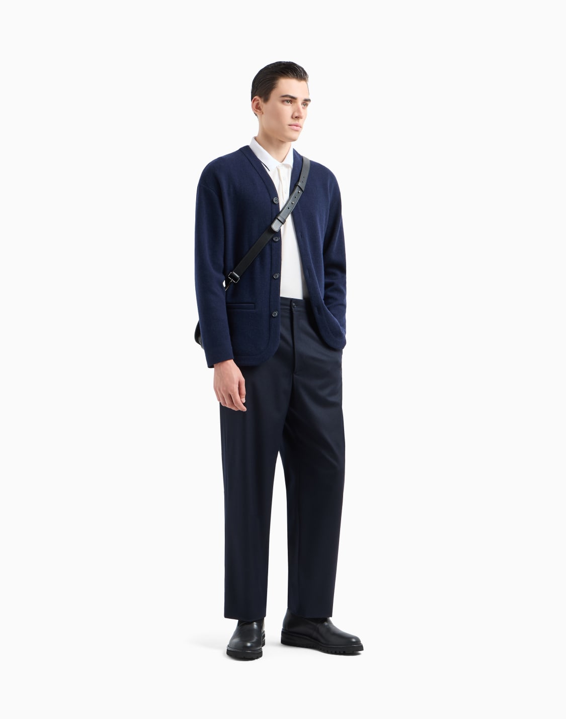 short-sleeved-polo-shirt-in-silk-and-cotton-jersey-white--giorgio-armani