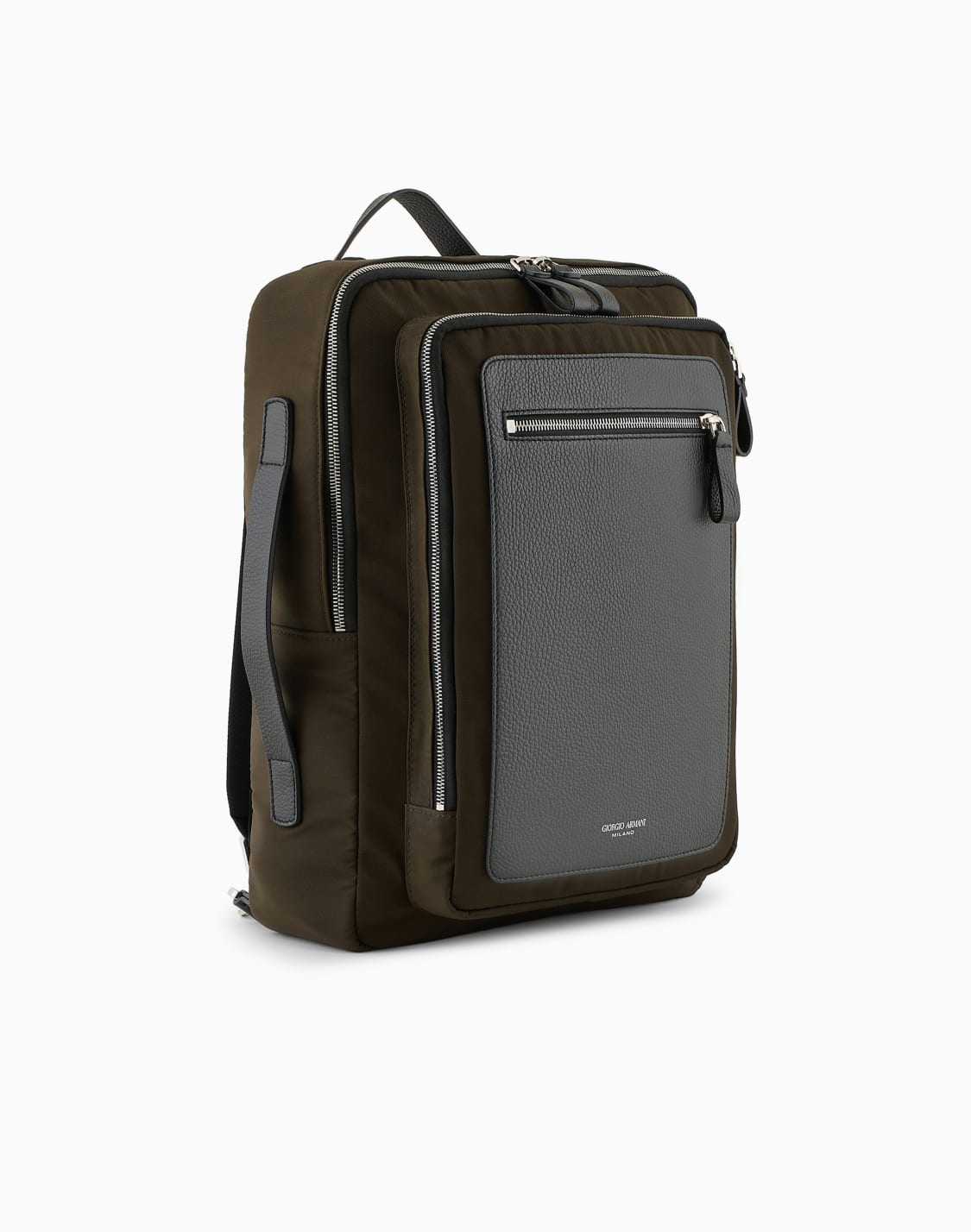 asv-nylon-and-pebbled-leather-backpack-green--giorgio-armani