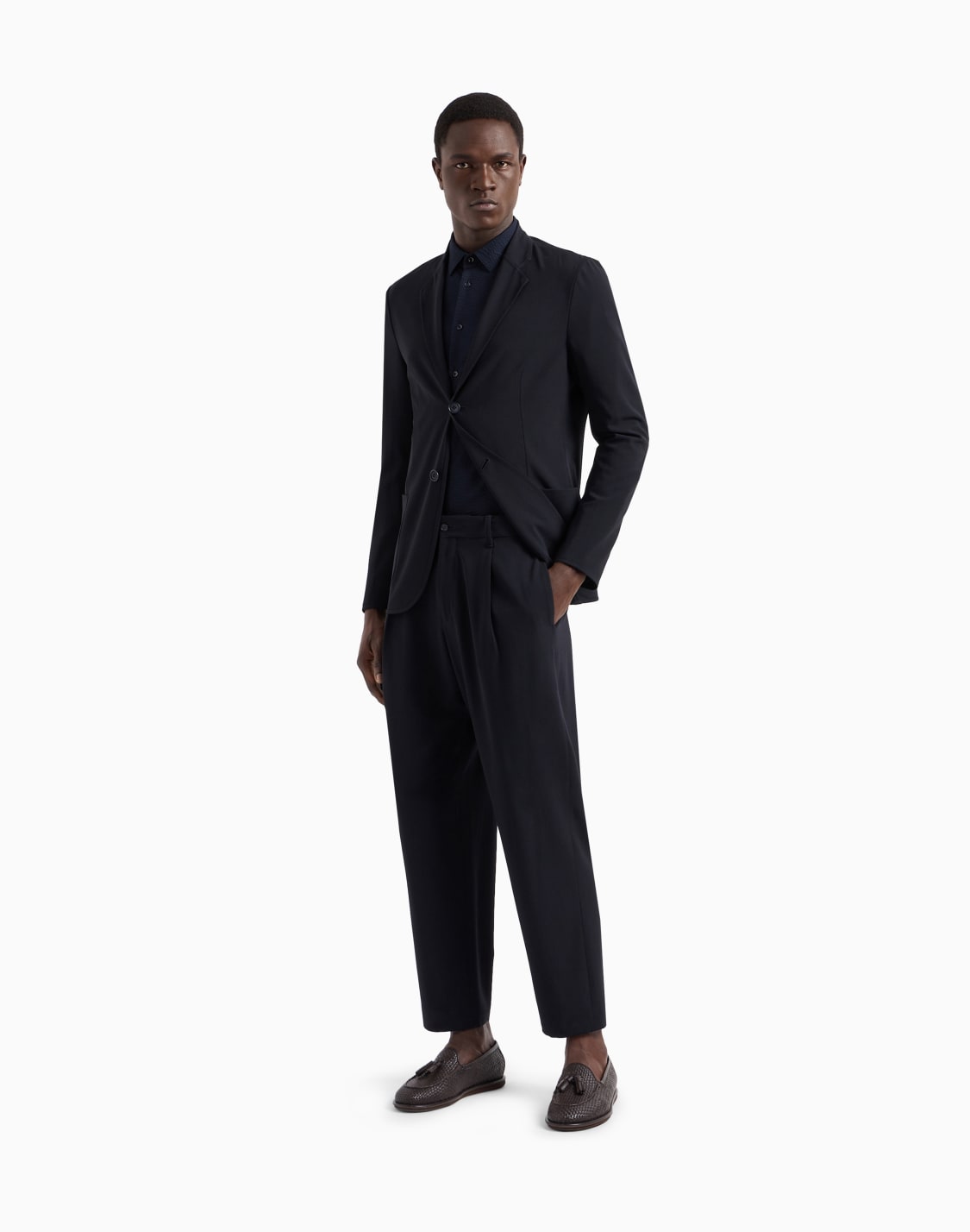 chemise-coupe-classique-en-coton-seersucker-bleu--giorgio-armani