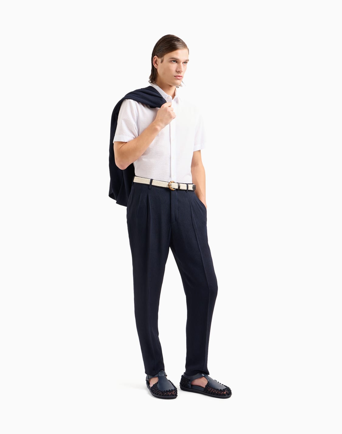 cotton-seersucker-shirt-in-a-regular-fit-with-short-sleeves-white--giorgio-armani