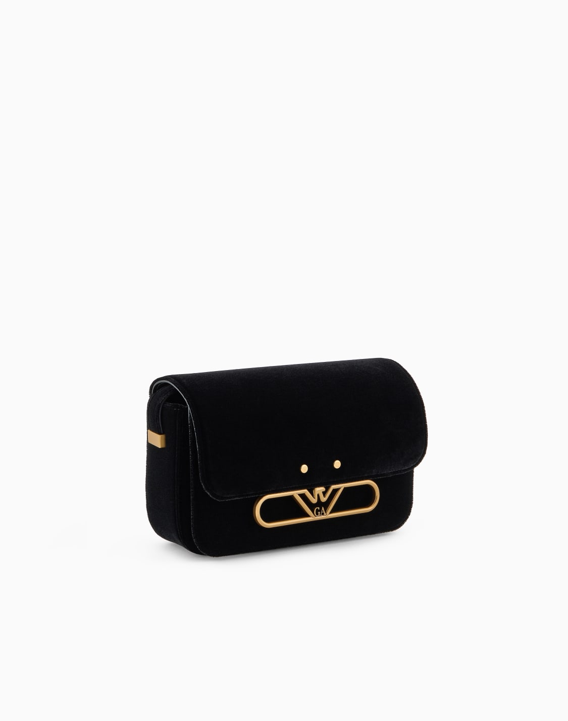 bolso-bandolera-de-terciopelo-con-logotipo-de-guila-de-metal-negro--emporio-armani