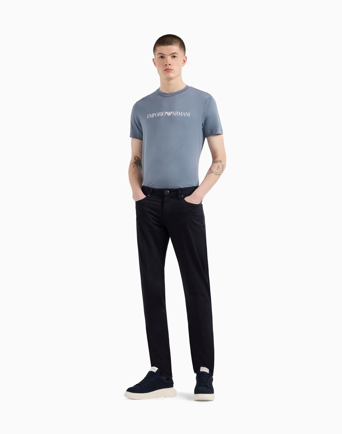 pantaloni-j06-slim-fit-in-gabardina-comfort-stretch-blu-navy--emporio-armani