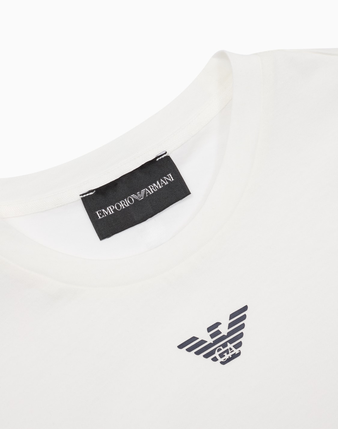 t-shirt-aus-jersey-mit-logo-wei--emporio-armani