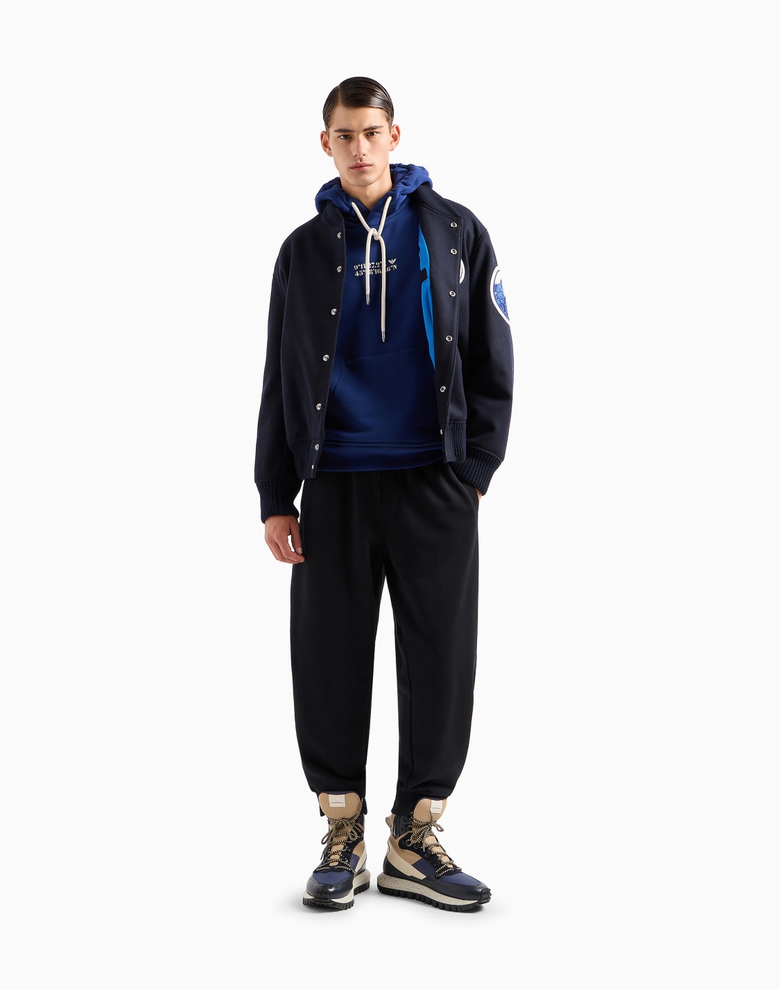 ドロストリング-ジョガパンツ-ジャジ-ブラック--emporio-armani