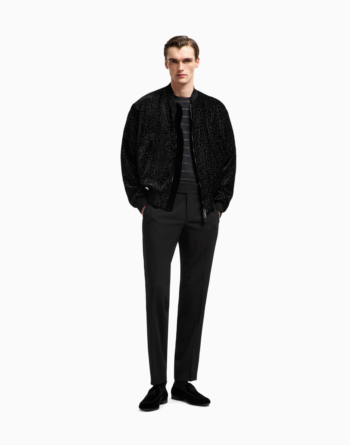 lurex-pinstripe-velvet-blouson-black--giorgio-armani