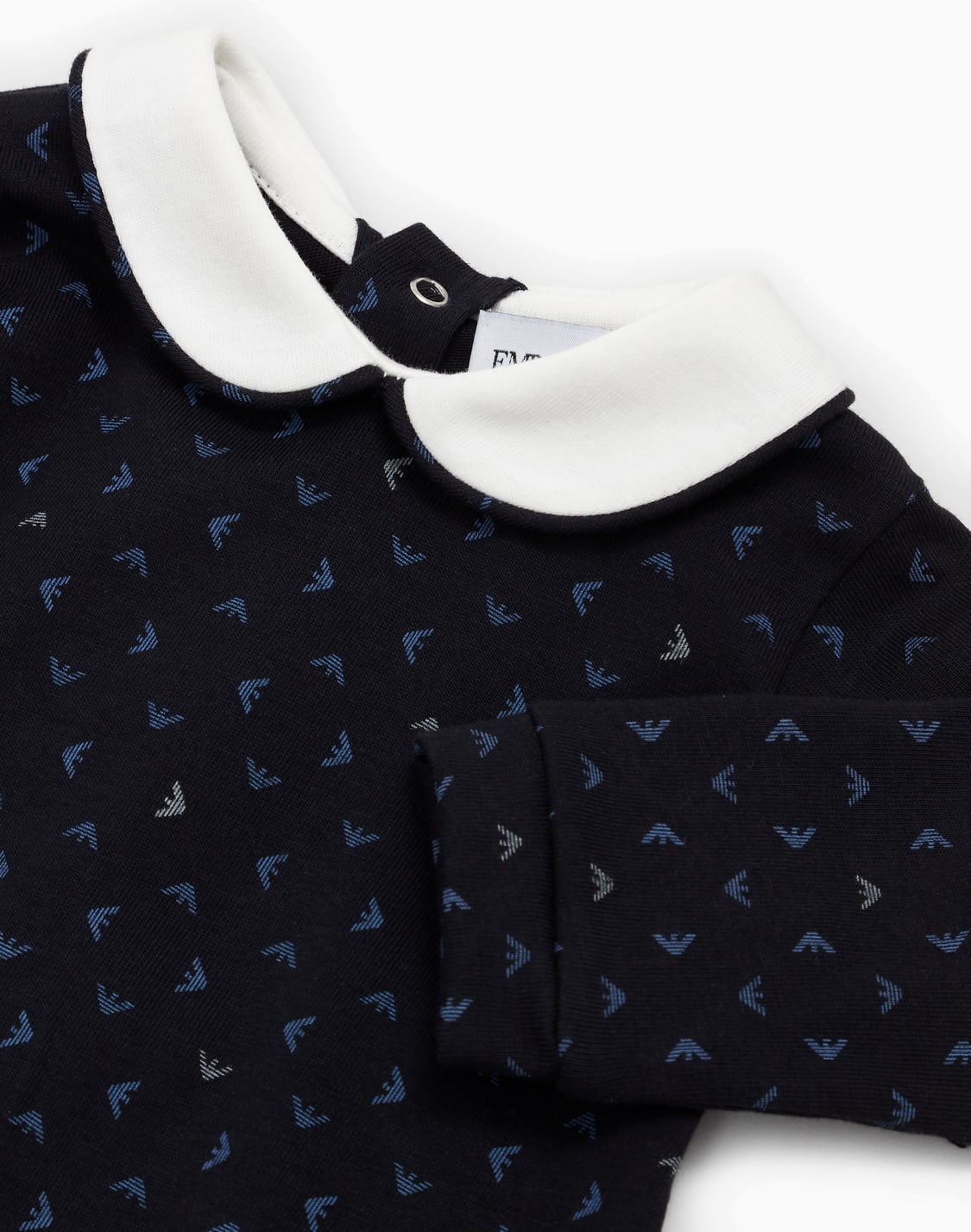 mono-con-cuello-claudine-y-motivo-integral-de-guila-con-efecto-ptico-azul--emporio-armani