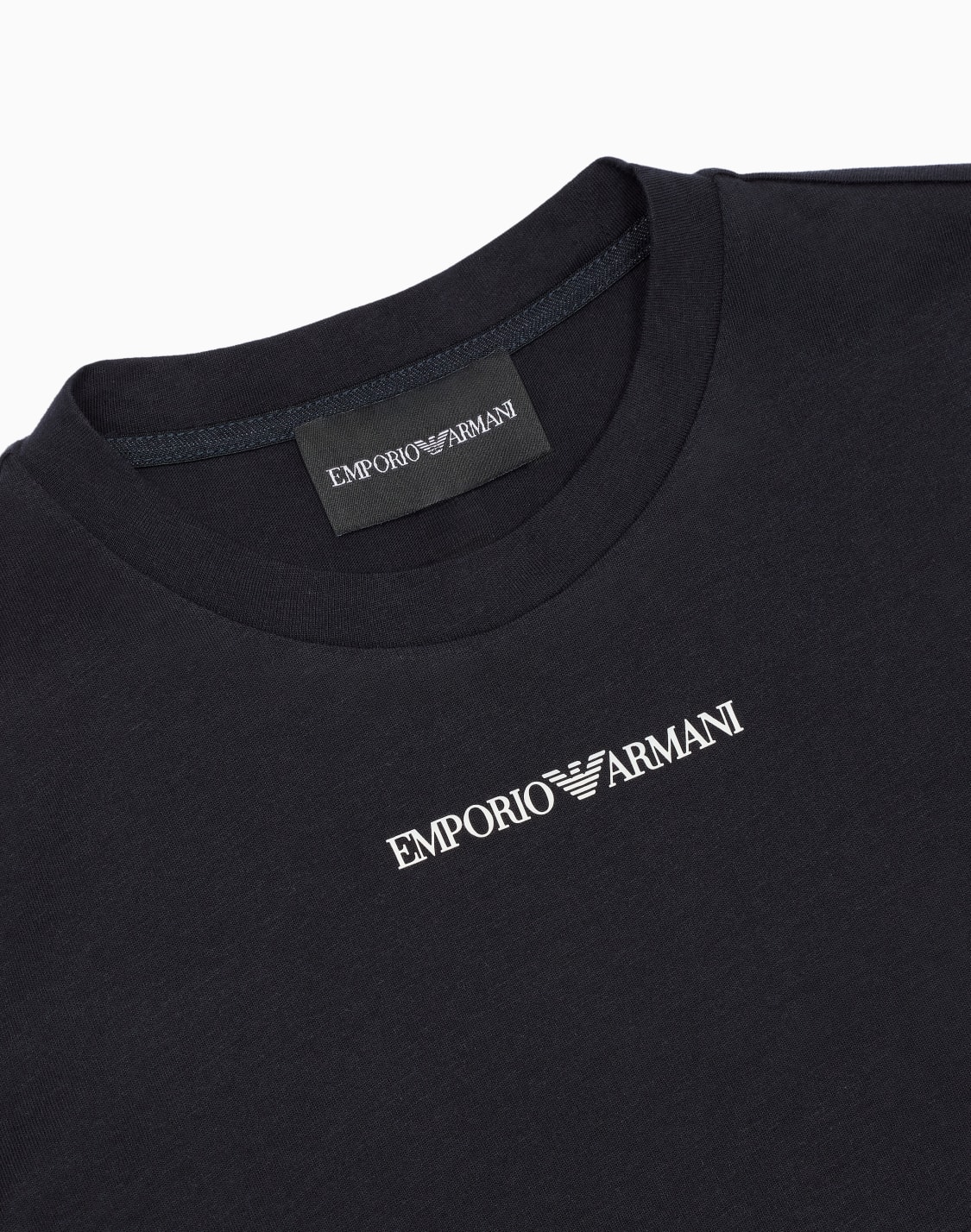 tシャツ-ジャジ-ロゴ-ネイビブル--emporio-armani