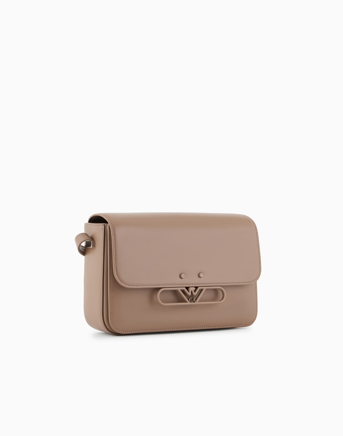 borsa-a-spalla-in-pelle-liscia-con-logo-aquila-in-metallo-beige--emporio-armani