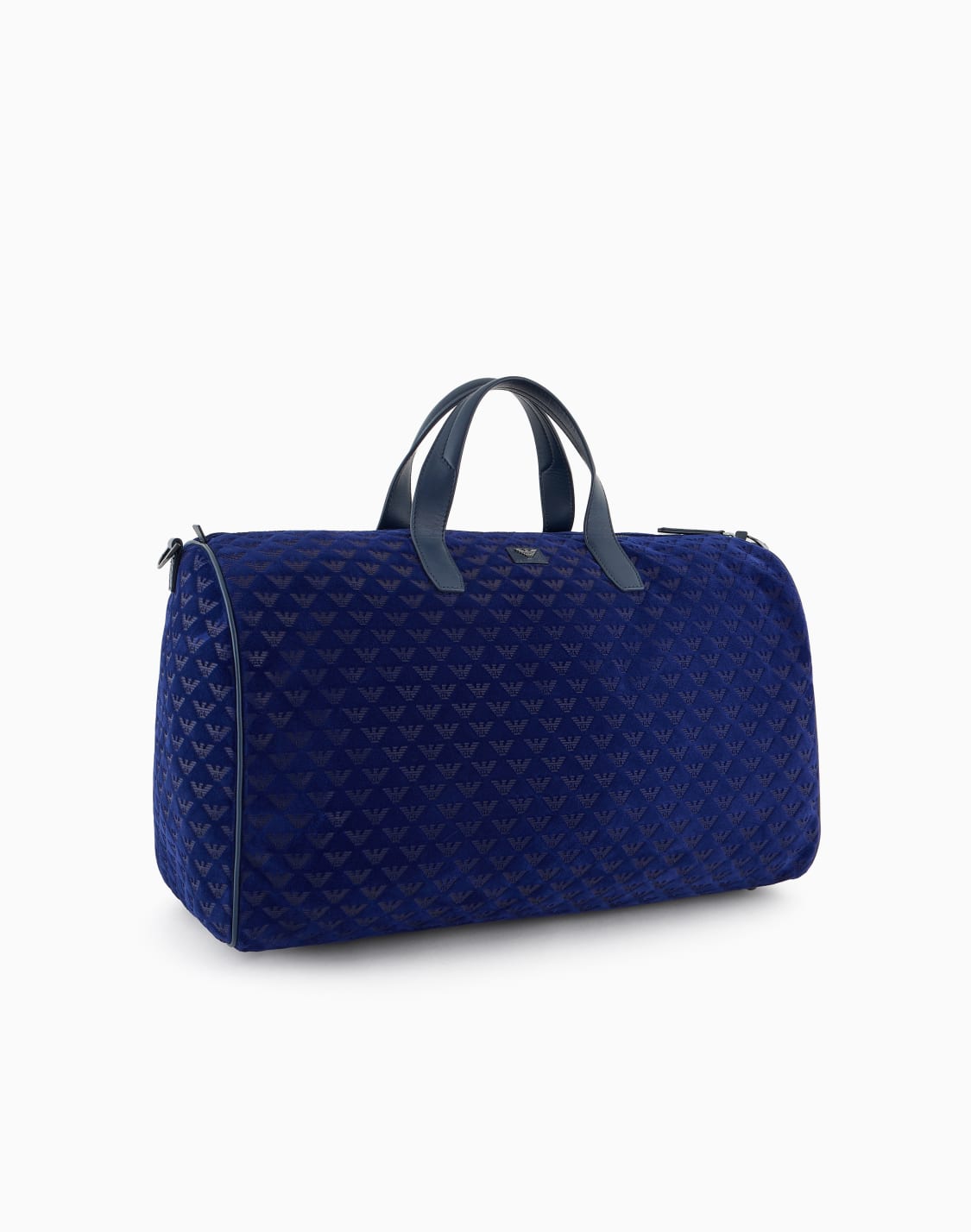 borsone-in-suede-embossed-eagle-all-over-blu--emporio-armani