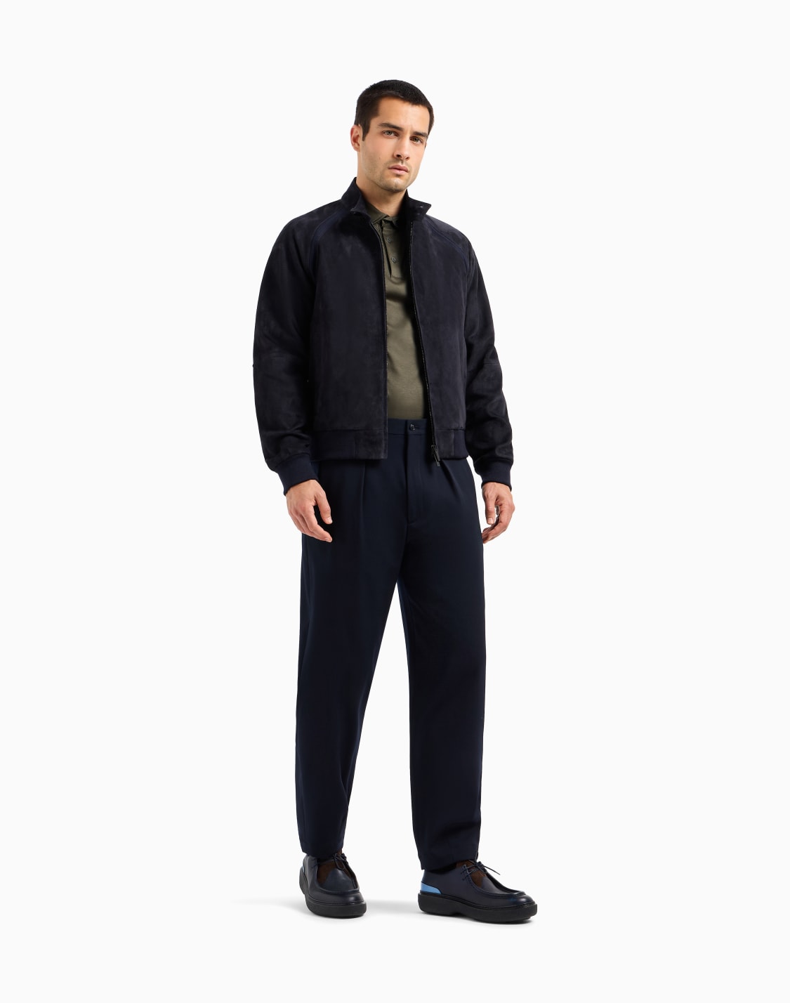 blouson-con-zip-in-suede-di-agnello-blu-navy--giorgio-armani