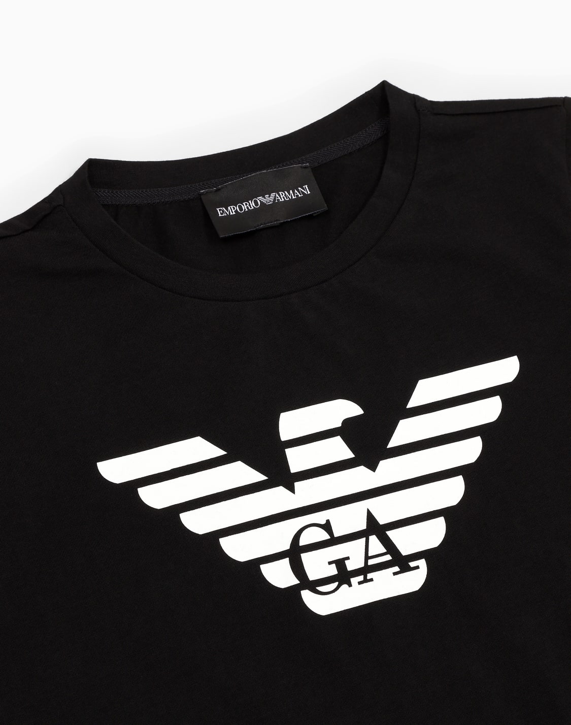 t-shirt-aus-pima-baumwolljersey-mit-logo-schwarz--emporio-armani