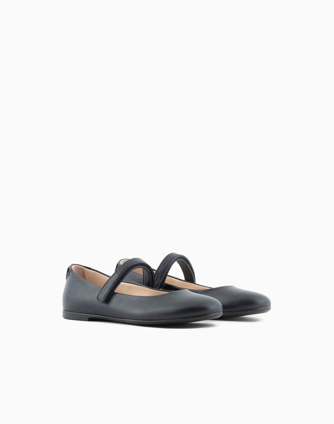 leather-ballerinas-with-strap-navy-blue--emporio-armani